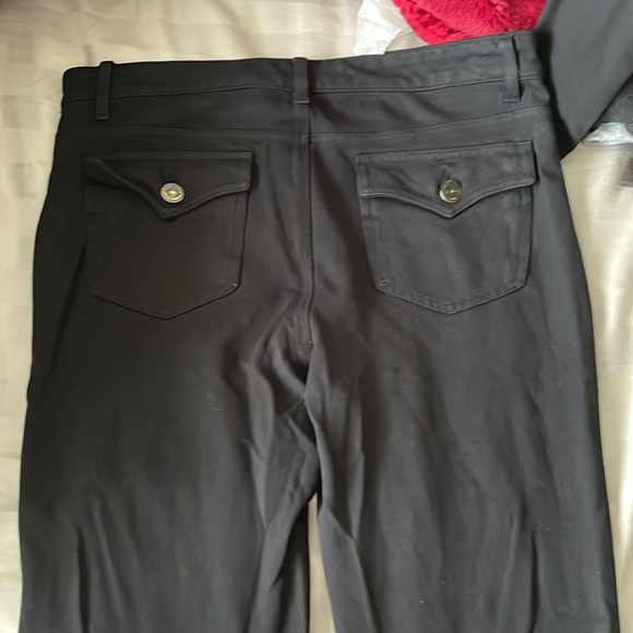Black bootcut slacks - Picture 4 of 5